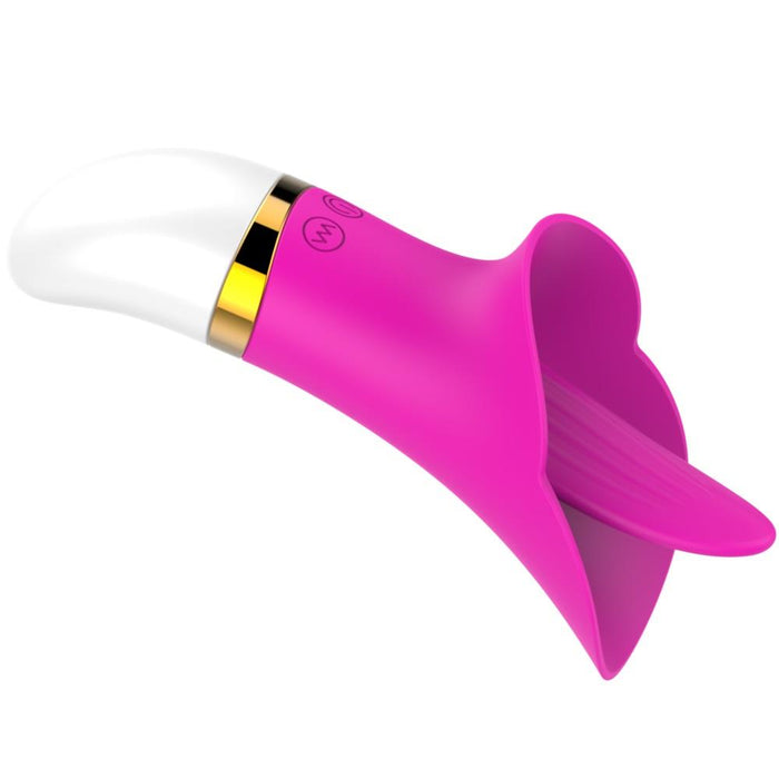 Love2b Premium Mini 12 Setting Clitoral Tongue Licking Vibrator  Rechargeable