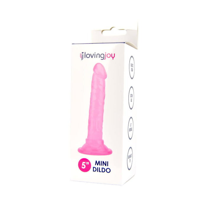 Loving Joy 5 pollici principianti Dildo rosa