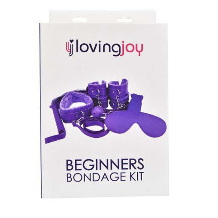 Loving Joy Beginner's Bondage Kit Purple (8 Piece)