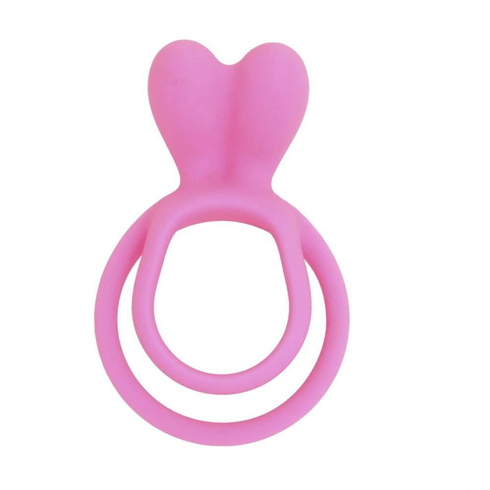 JoyRings Silicone Double Rabbit Cock Ring