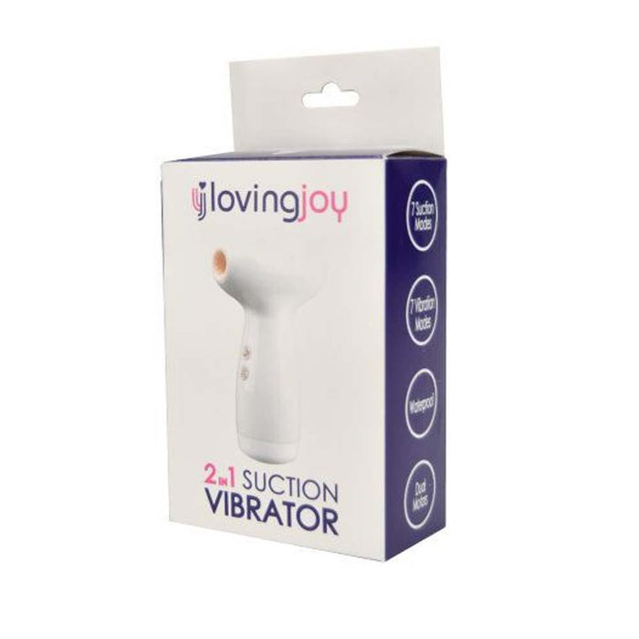 Loving Joy 2 in 1 Suction Vibrator