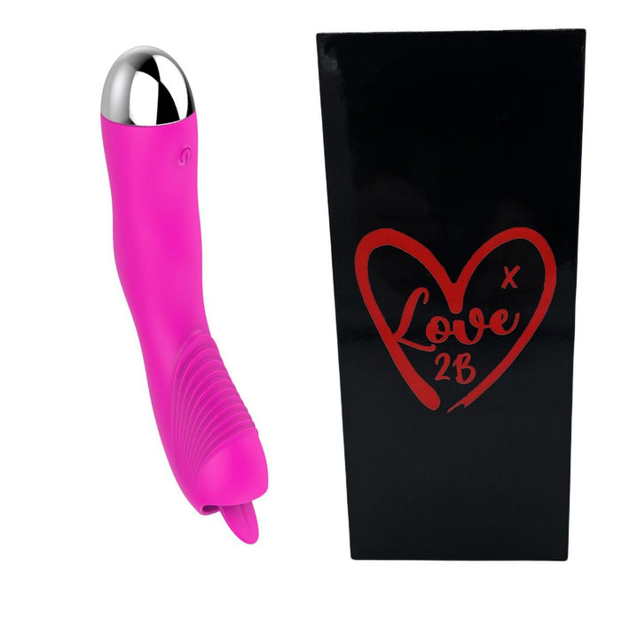 Love2b G-Spot Licking Vibrator - 12-Frequency Vibration for Ultimate Pleasure!