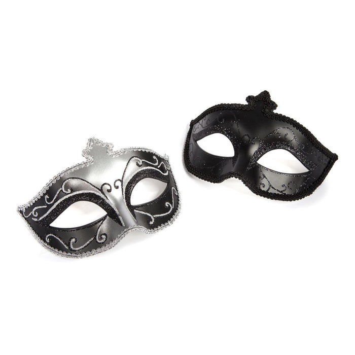 Fifty Shades of Grey Masks On Masquerade Mask Twin Pack