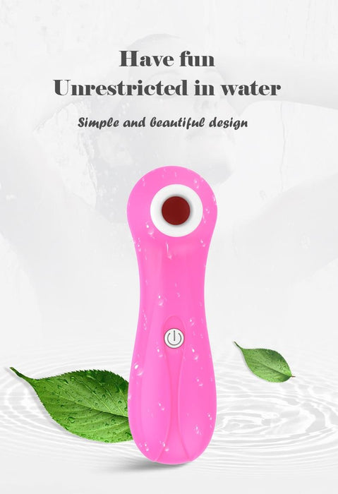 Love2b Mini 7-Setting Clitoral & Nipple Sucking Vibrator - Compact Bliss, Powerful Pleasure!