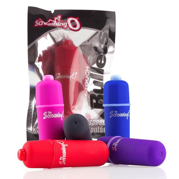 Screaming O Soft Touch Bullet - 3 Speed + Pulse - Purple Vibe