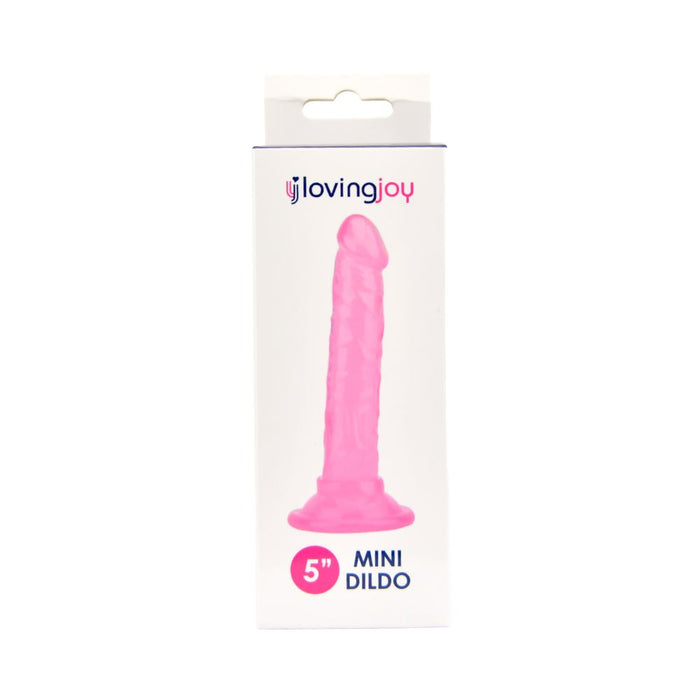 Loving Joy 5 pollici principianti Dildo rosa