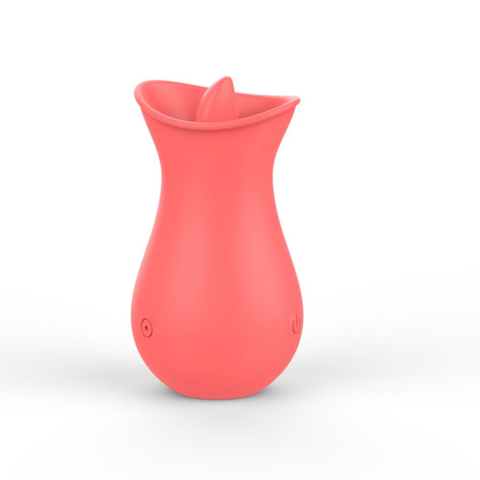 Love2b Rose Shaped Mini Clitoris Massager Sucking Vibrator