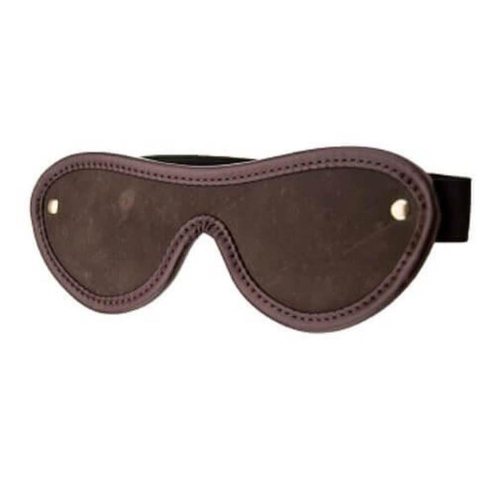 BOUND Nubuck Leather Blindfold