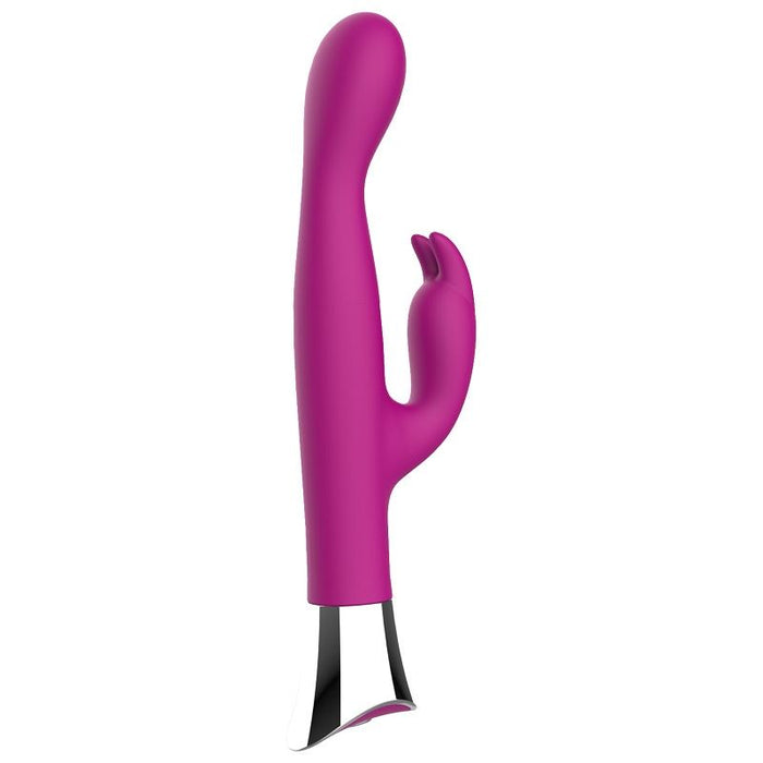 Vibratore di coniglio in silicone slim 10 funzione Loving Joy viola