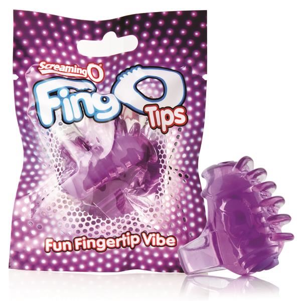 Screaming O FingO Tips - Purple  Vibe