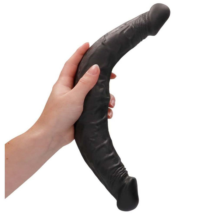 Real Rock Double Dong 14" (Black)