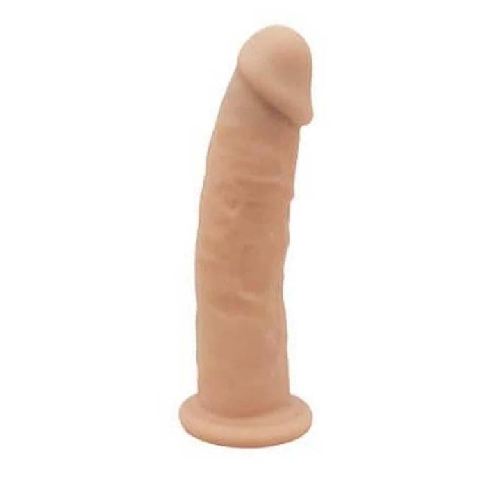 SilexD 6 inch Realistic Silicone Dual Density Dildo with Suction Cup