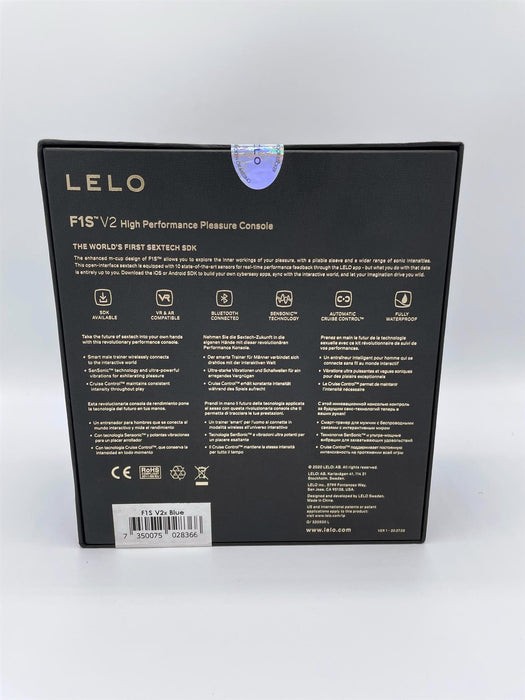 Lelo F1S V2X-Blue Premium Dual Male Masturbator