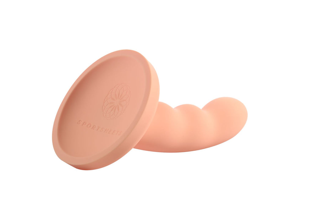 Sportsheets Merge Collection - Ren - 6" Solid Silicone G-Spot Dildo