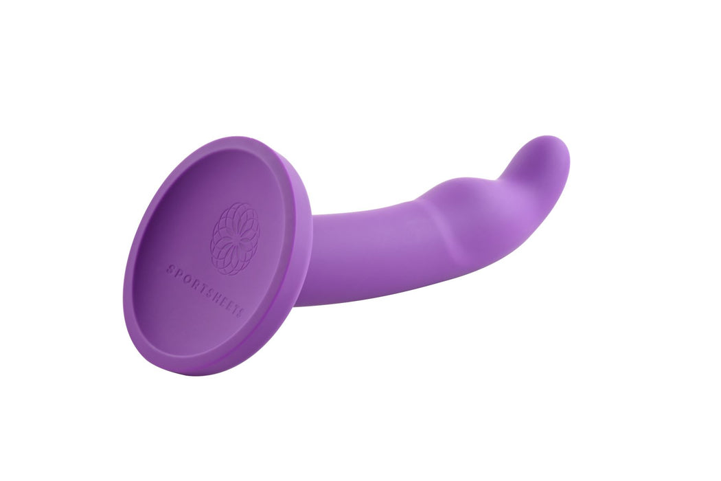 Sportsheets Merge Collection - Astil - 8" Solid Silicone G-Spot Dildo