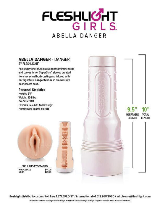 Fleshlight Girls - Abella Danger Danger Male Masturbator