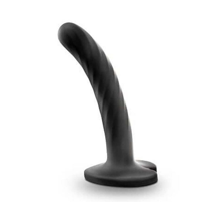 Twist Silicone Dildo with Suction Cup Small