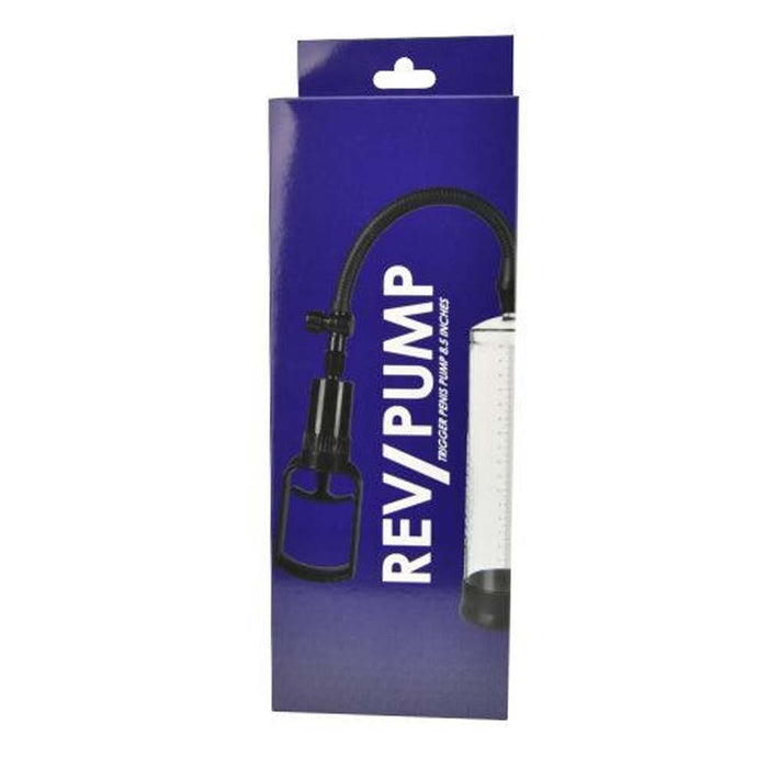 Rev-Pump Trigger Penis Pump 8.5 Inches