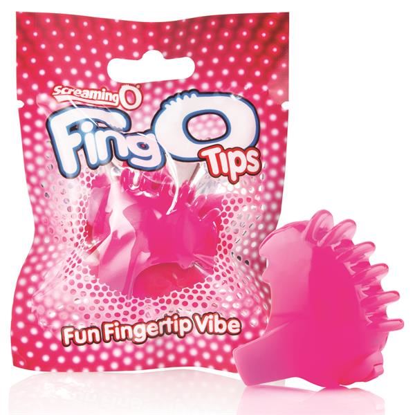 Screaming O FingO Tips - Pink  Vibe