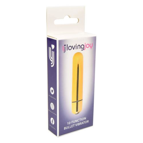 Loving Joy 10 Funktionen Gold Bullet Vibrator