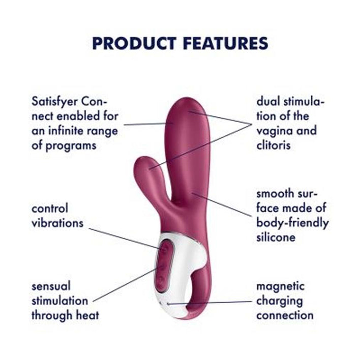 Satisfyer Hot Bunny - Connect App Vibrator