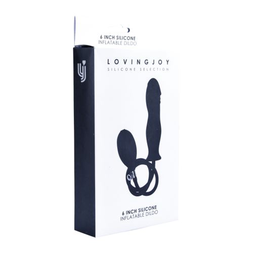 Dildo gonfiabile in silicone da 6 pollici Loving Joy