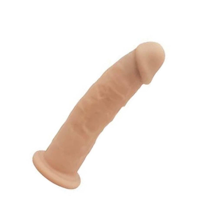 SilexD 7.5 inch Realistic Silicone Dual Density Dildo with Suction Cup