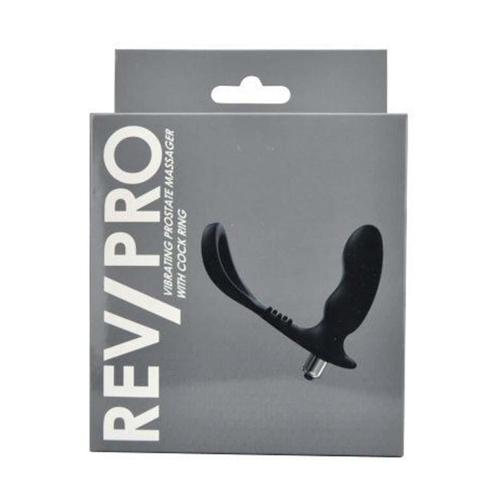 Rev-Pro Vibrating Prostate Massager with Cock Ring