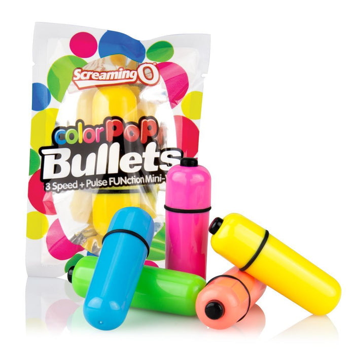 Screaming O Colour Pop Bullet in Candy Bowl Dispenser (40)  Vibe