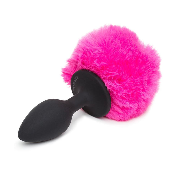 Happy Rabbit Butt Plug Medium - Black/Pink