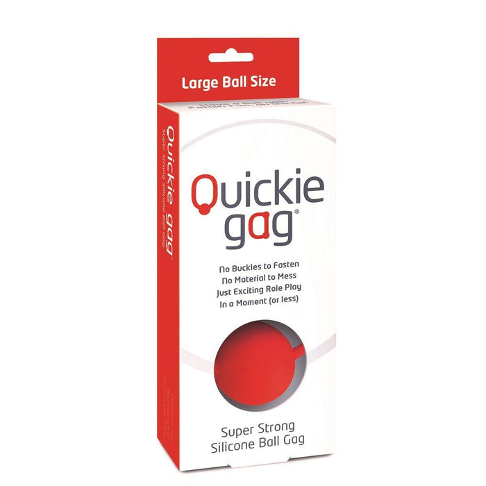 Quickie Gag Large Ball - Red