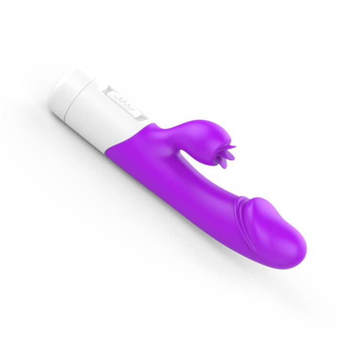 Love2b Tongue Licking G-Spot Rabbit Vibrator - Explore Sensational Pleasure!