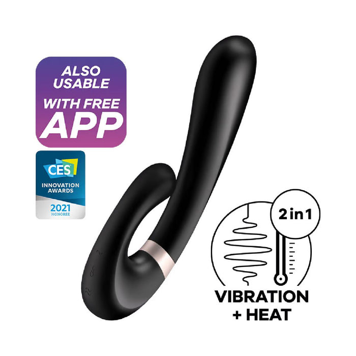 Satisfyer Heat Wave Connect App Black