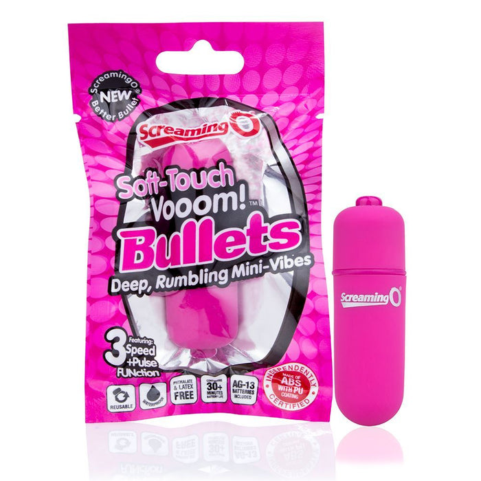 Screaming O Soft Touch Vooom Bullets - Pink Vibe