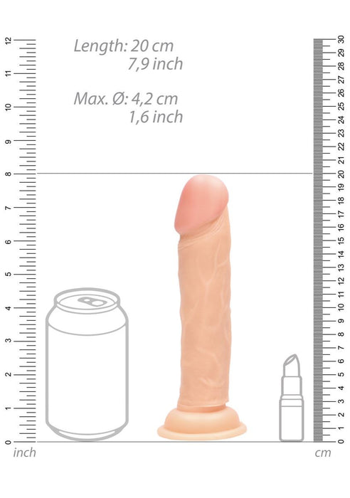 Real Rock Skin - Realistic Cock 8"