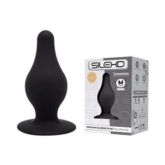 SilexD Dual Density Tapered Silicone Butt Plug Medium