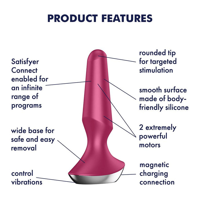 Satisfyer Plug-ilicious 2 Berry