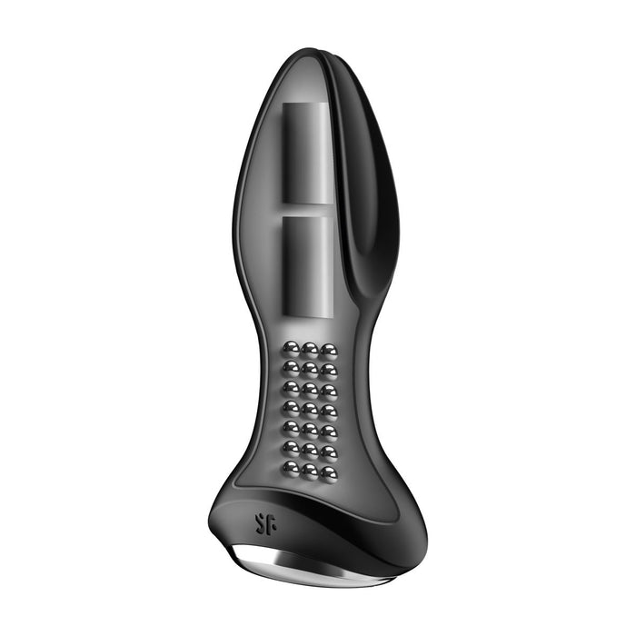 Satisfyer Rotator Plug 2+ App-Controlled Black Rotating Vibrating Anal Plug