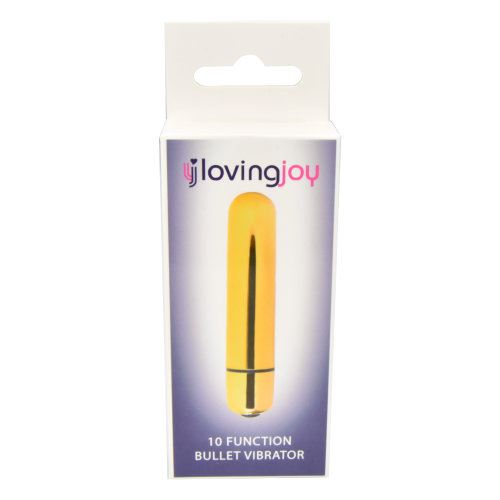 Loving Joy 10 Funktionen Gold Bullet Vibrator