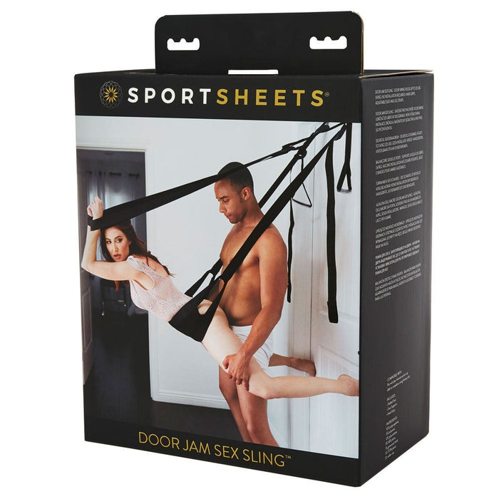 Sportsheets Door Jam Sex Sling Black