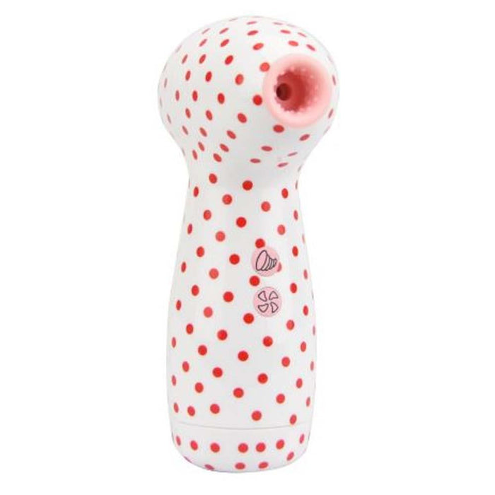 Loving Joy 2 in 1 Suction Vibrator Polka Dot