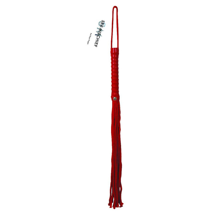 S&M Red Rope Flogger