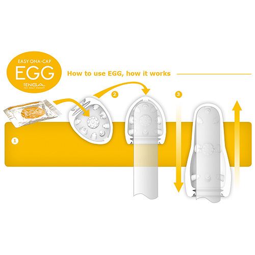 TENGA Surfer Hard Boiled Egg Shaped Male Masturbator