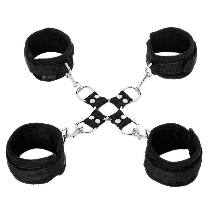 Sportsheets Hog Tie & Cuff Set