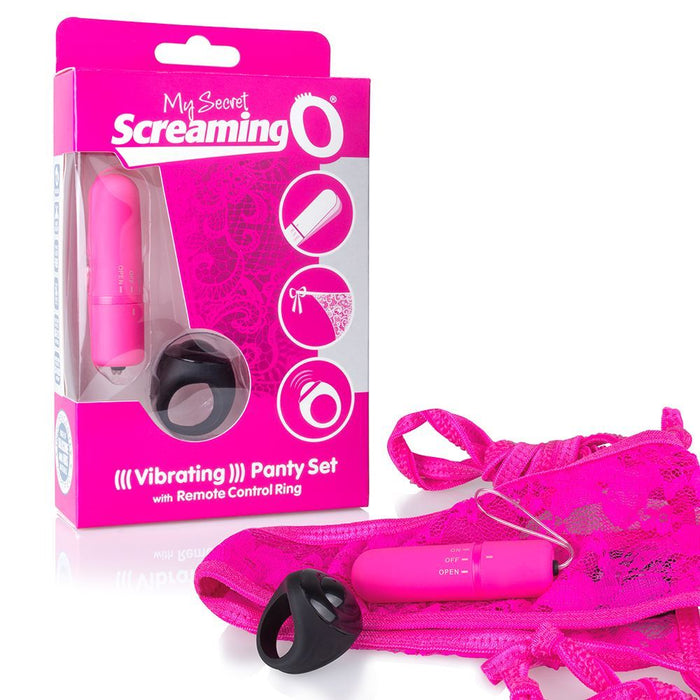 My Secret Screaming O Remote Control Panty Vibe (pink only)