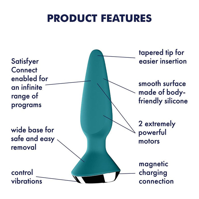 Satisfyer Plug-ilicious 1 Petrol