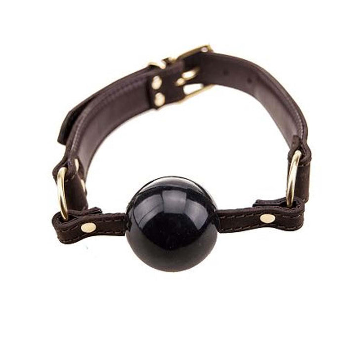 BOUND Nubuck Leather Solid Ball Gag