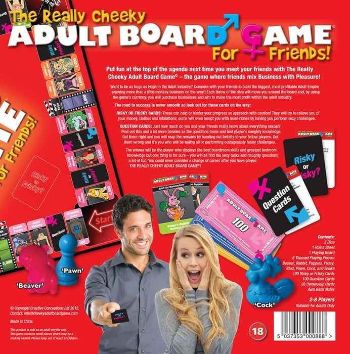 The Really Cheeky Adult Board Game