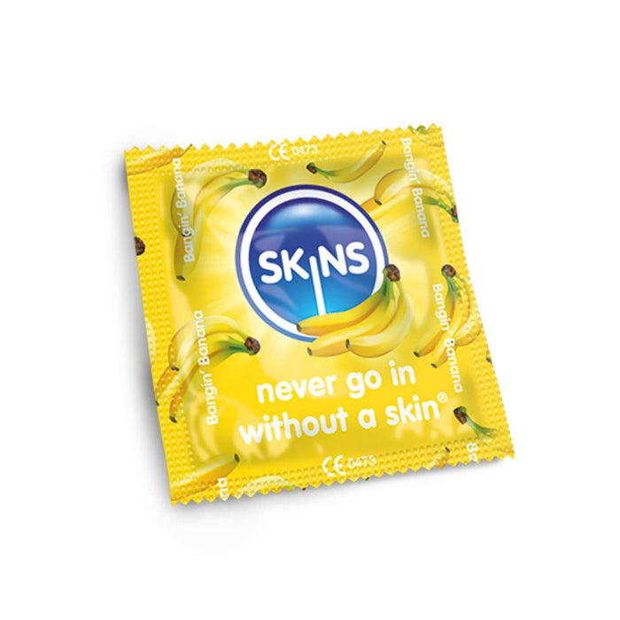 Skins Condoms Banana 4 Pack