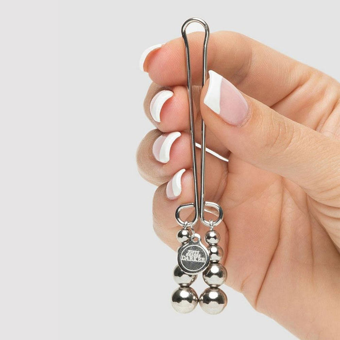 Fifty Shades Darker Just Sensation Beaded Clitoral Clamp